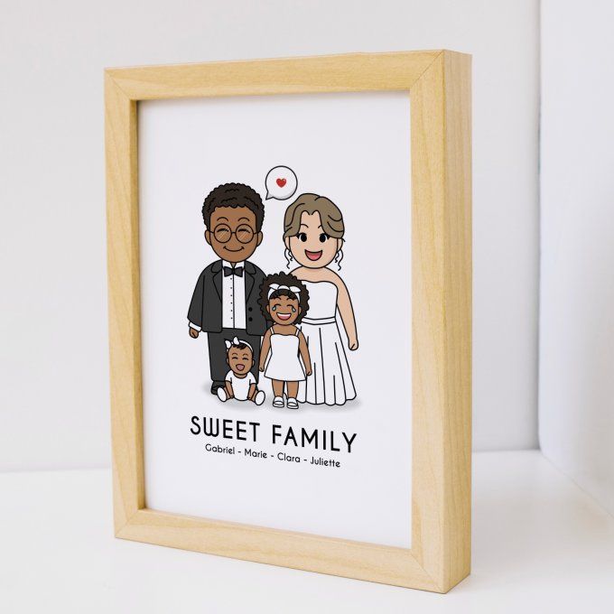 Famille petits personnages