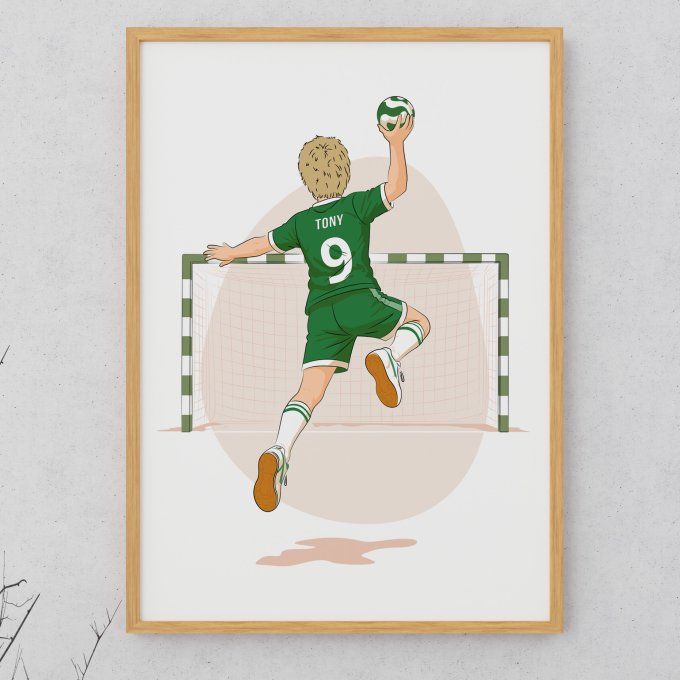 Joueur-Joueuse personnalisable | Handball