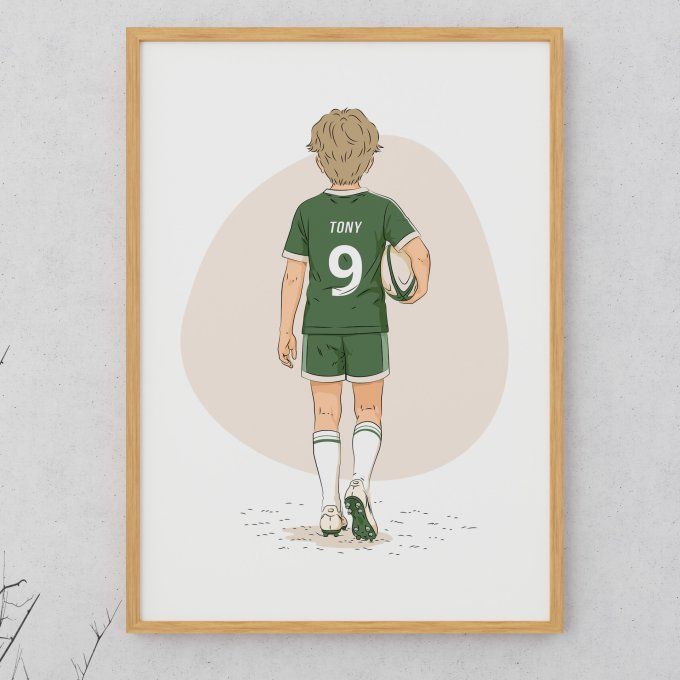 Joueur-Joueuse personnalisable | Rugby