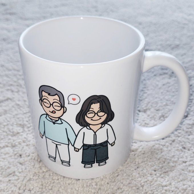 Mug personnalisé famille