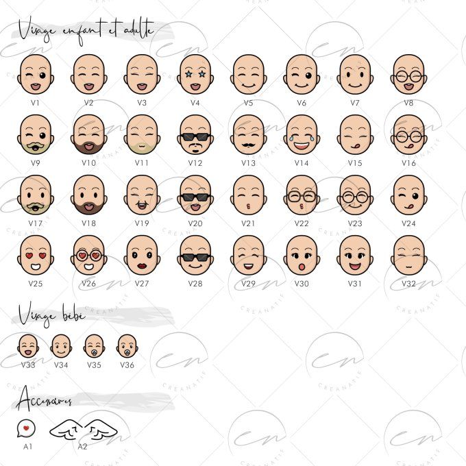 Famille petits personnages